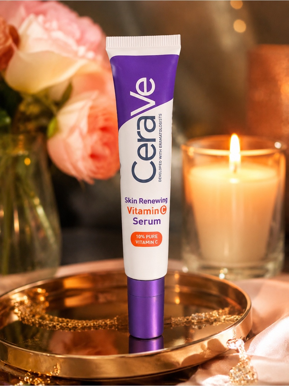 CeraVe Skin Renewing Vitamin C Serum 10% Pure Vitamin C